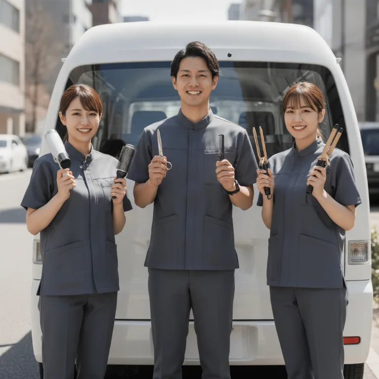 高級美容室 のチーム: Kashiwara